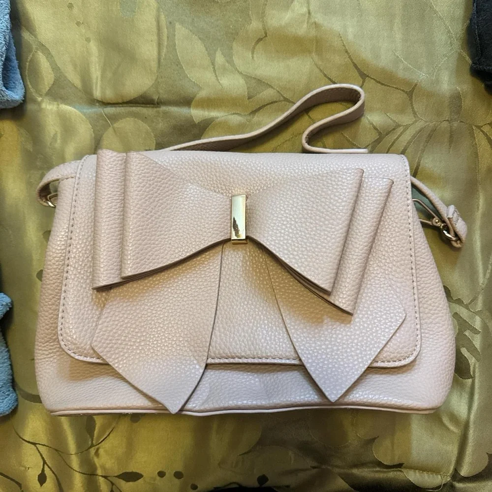 Aldo Pink Bow Mini Bag - Picture 1 of 2